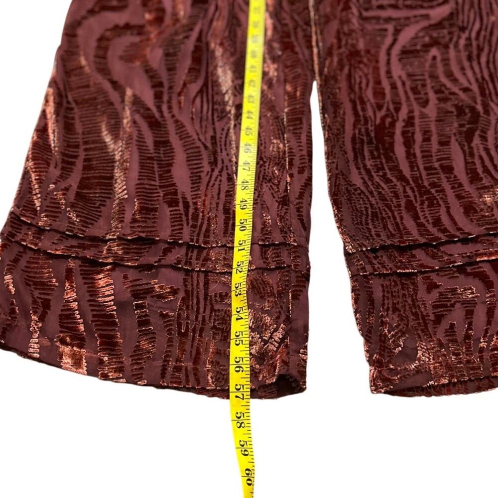 Anthropologie Somerset Jumpsuit Velvet Burnout Edition Women's Size XS - Picture 12 of 16
